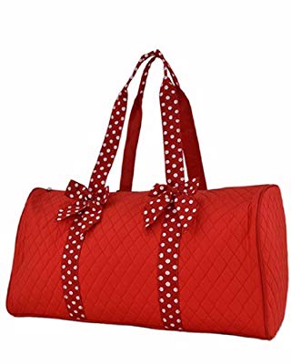 Quilted Solid Duffle Bag 21