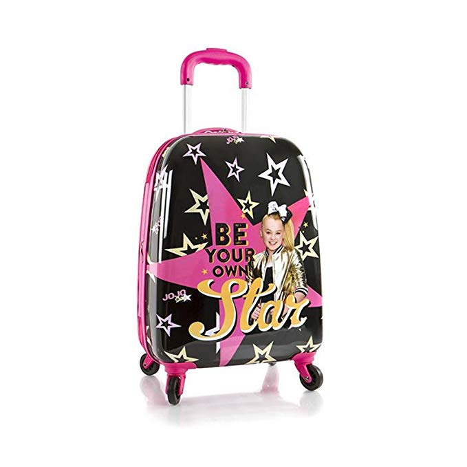 Nickelodeon Jojo Siwa Be Your Own Star - 21 Inch Tween Spinner Luggage for Kids