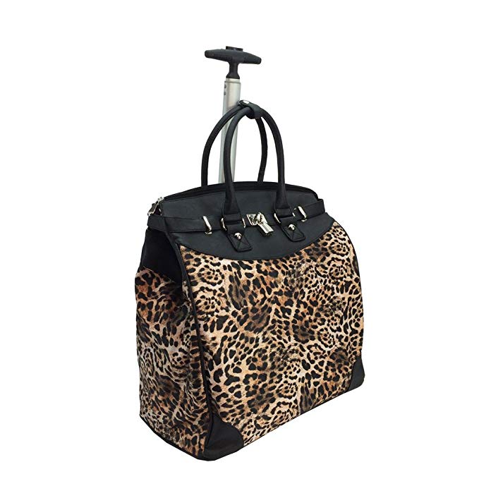 Wild Leapord Rollie Tote (Foldable)