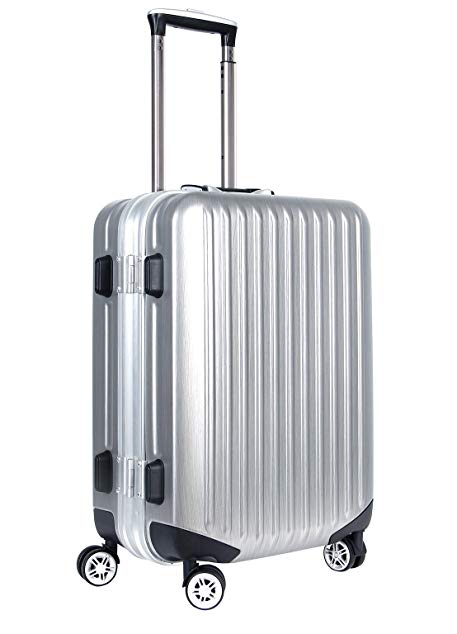 Viagdo Luggage Carry-On Luggage HardSide Suitcases Hard Shell Lightweight Spinner Luggage 21 Inches