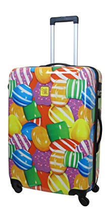 Candy Crush Cabin Bag Close Up Candy Large, Multi-Colored, One Size