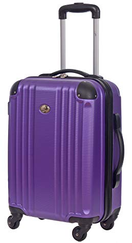 Jetstream 20 Inch Lightweight Hardside Carry On Spinner Suitcase