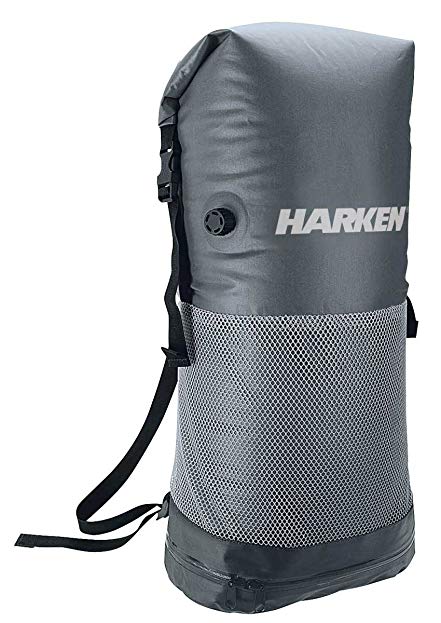 Harken Sport Roll-Top Wet/Dry Bag, Gray/Black