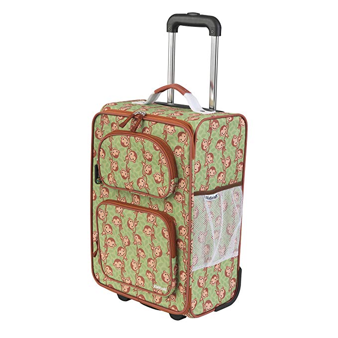 KidKraft Monkey Rolling Luggage