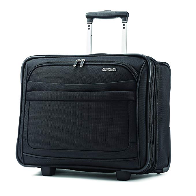 American Tourister Ilite Max Softside Wheeled Boarding Bag, Black