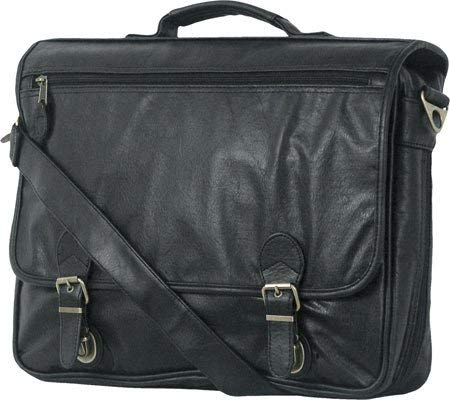 Simulated Leather Soft Expandable Attache