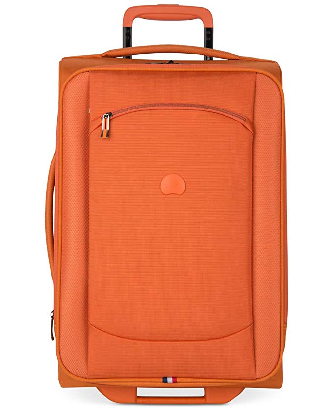Delsey Hyperlite 2.0 Carry-On Expandable 2 Wheeled Trolley (orange)