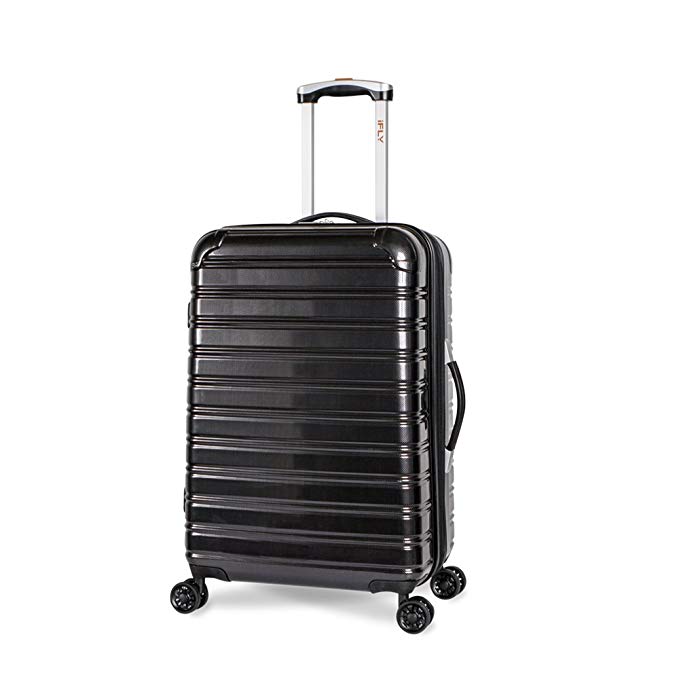 iFLY 24 Hard-Sided Racer Luggage, Black