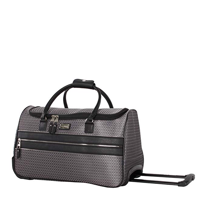 Steve Madden Luggage Suitcase Wheeled Duffle Bag