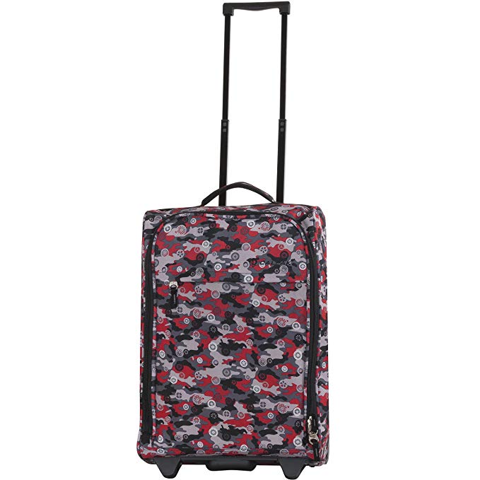 CALPAK Zorro 20-inch Washable Rolling Carry-On Upright Suitcase