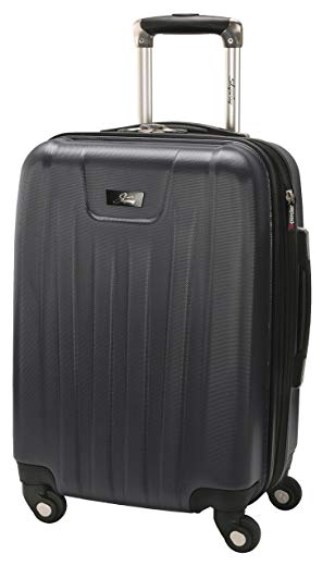 Skyway Nimbus 2.0 20-Inch 4 Wheel Expandable Carry-On, Black, One Size