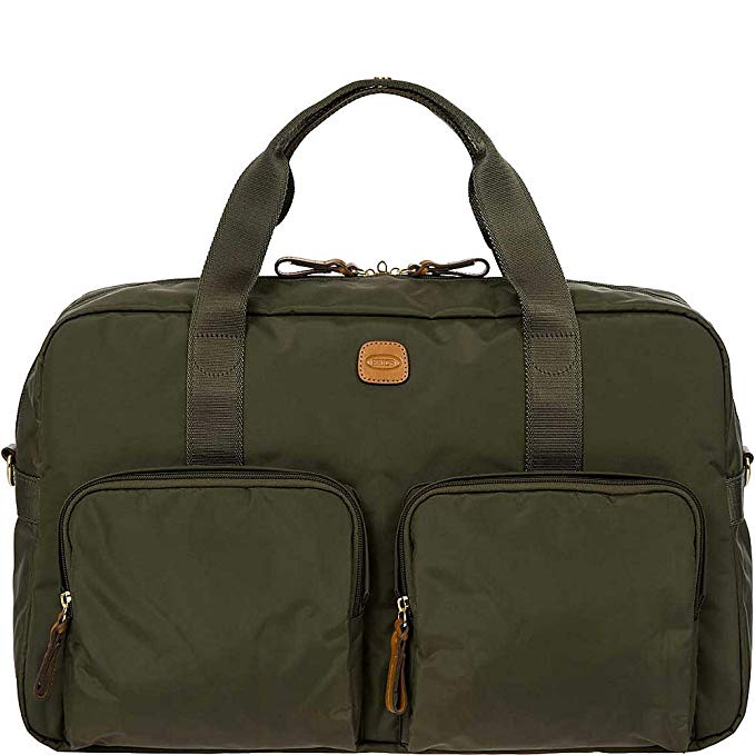 Bric's X-Bag/x-Travel 2.0 18 Inch Cargo Overnight Boarding Duffle with Pockets Duffel, Olive, One Size