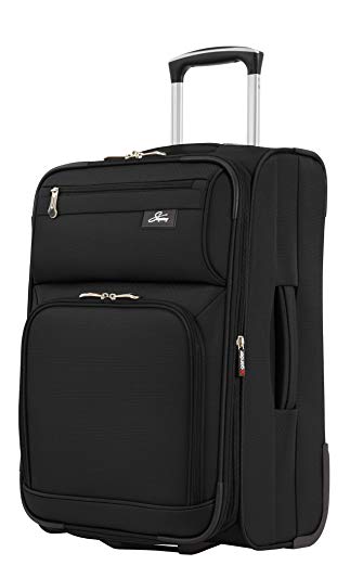 Skyway Sigma 5 21-2-Wheel Carry-on Suitcase, Black