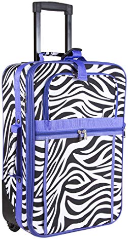 Zebra Print Carry On Luggage
