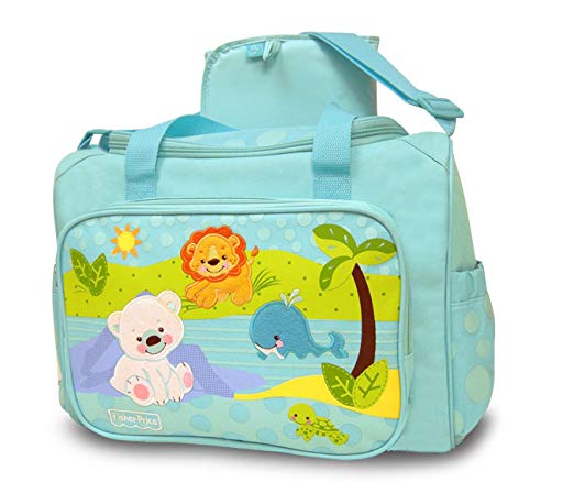 Fisher-Price Precious Planet Duffel Bag, Blue (Discontinued by Manufacturer)