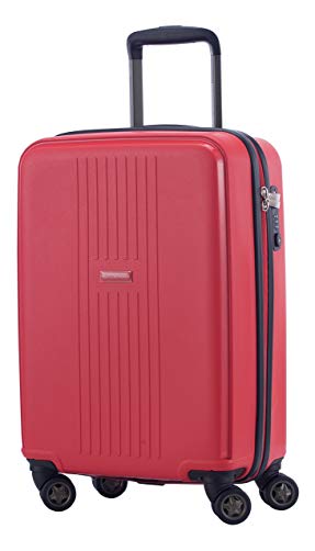 HAUPTSTADTKOFFER - F-Hain - Carry on luggage Suitcase Hardside Spinner Trolley 20¡° TSA, Red