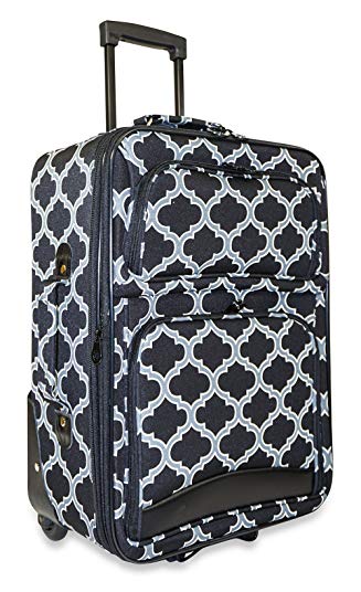 Ever Moda Moroccan Carry On Luggage