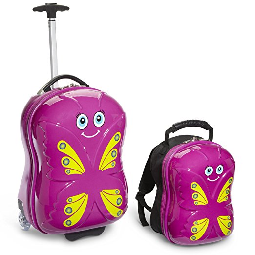 Travel Buddies Bella Butterfly, Magenta